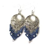 Σκουλαρίκια μακραμέ