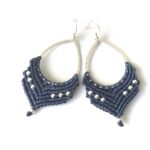 Σκουλαρίκια μακραμέ