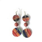 Σκουλαρίκια με κουμπιά