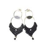 Σκουλαρίκια μακραμέ