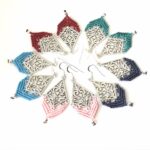 Σκουλαρίκια μακραμέ