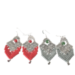 Σκουλαρίκια μακραμέ